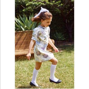 BURU Peter Pan Collar Dress, Dancing Girls